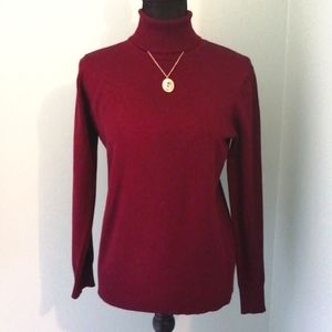 ❄️50% off Burgundy Turtleneck Sweater